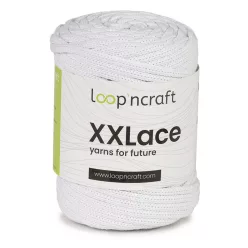 Loop'nCraft XXLace zsinórfonal 25-02 - Fehér