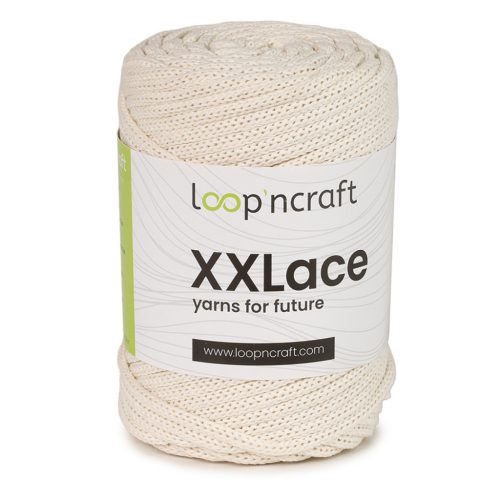 Loop'nCraft XXLace zsinórfonal 25-06 - Tört fehér