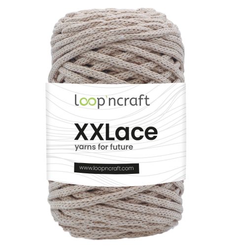 Loop'nCraft XXLace zsinórfonal 25-07 - Bézs