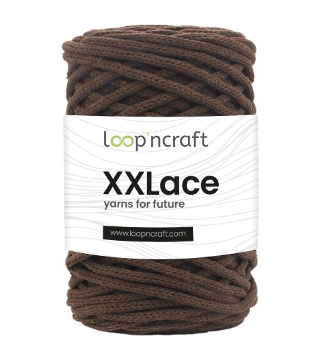 Loop'nCraft XXLace zsinórfonal 25-10 - Sötétbarna