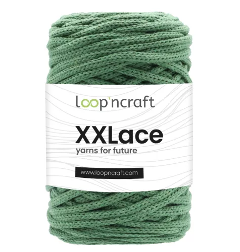 Loop'nCraft XXLace zsinórfonal 25-26 - Zöld