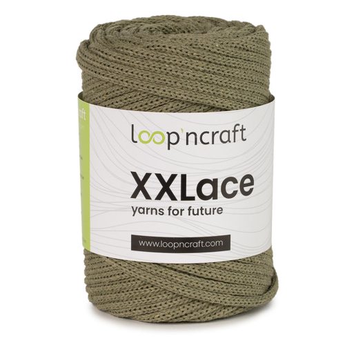 Loop'nCraft XXLace zsinórfonal 25-28 - Khaki