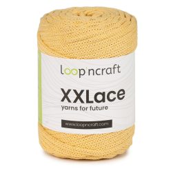 Loop'nCraft XXLace zsinórfonal 25-29 - Világos sárga