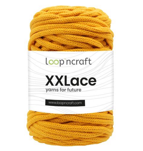 Loop'nCraft XXLace zsinórfonal 25-30 - Sárga