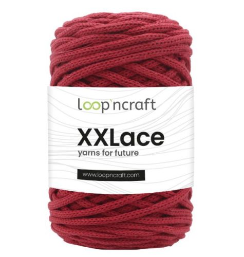 Loop'nCraft XXLace zsinórfonal 25-36 - Piros