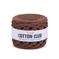   Yarnart Cotton club minőségi, prémium pólófonal 7306 - Csokoládé Barna