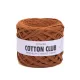 Yarnart Cotton club minőségi, prémium pólófonal 7309 - Barna