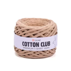   Yarnart Cotton club minőségi, prémium pólófonal 7311 - Tejeskávé