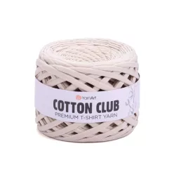   Yarnart Cotton club minőségi, prémium pólófonal 7312 - Világos bézs