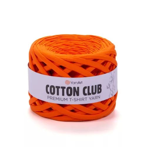 Yarnart Cotton club minőségi, prémium pólófonal 7332 - Narancs
