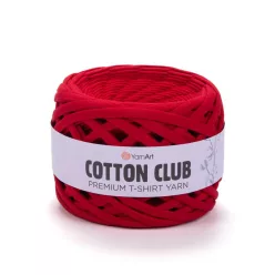   Yarnart Cotton club minőségi, prémium pólófonal 7334 - Piros