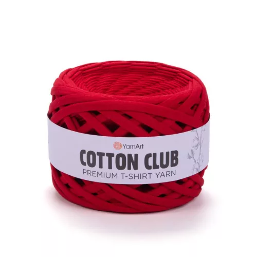 Yarnart Cotton club minőségi, prémium pólófonal 7334 - Piros