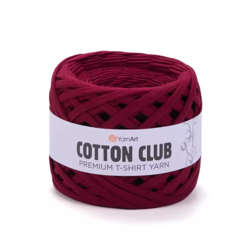 Yarnart Cotton club minőségi, prémium pólófonal 7335 - Bordó