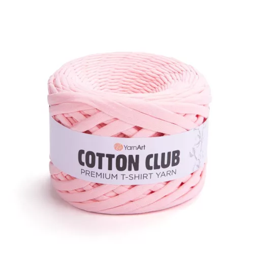 Yarnart Cotton club minőségi, prémium pólófonal 7347 - Babarózsaszín