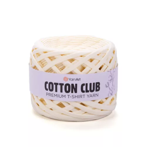 Yarnart Cotton club minőségi, prémium pólófonal 7348 - Krém