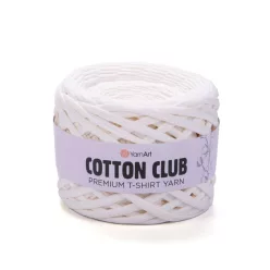   YarnArt Cotton club minőségi, prémium pólófonal 7349 - Tört fehér