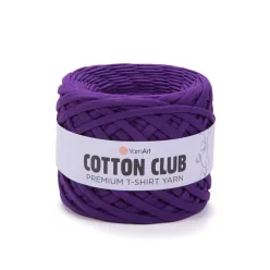   Yarnart Cotton club minőségi, prémium pólófonal 7351 - Sötétlila