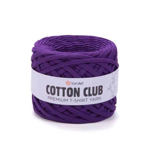Yarnart Cotton club minőségi, prémium pólófonal 7351 - Sötétlila