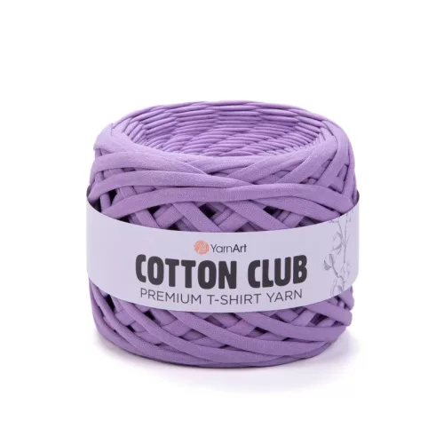 Yarnart Cotton club minőségi, prémium pólófonal 7353 - Levendula lila