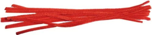 Zsenília drót 6x300 mm 10 db/cs - Piros