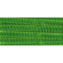 Zsenília drót 6x300 mm 10 db/cs - Zöld